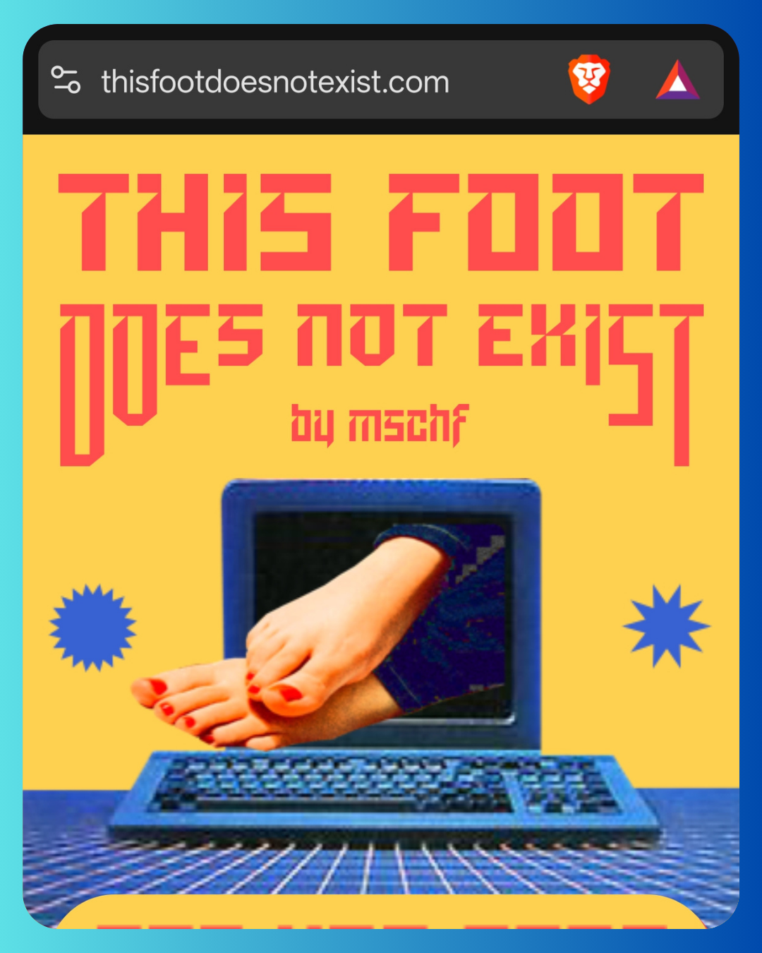 ThisFoot DoesNotExist